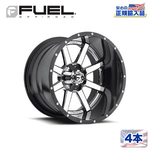 yFUEL OFFROAD (t[GIt[h) K㗝Xz24C`zC[ 4{ZbgD260 MAVERICK 24×14 6H 135/139.7 -75 CB106.1CHROME PLATED GLOSS BLACK LIP(N[bL/OXubNbv)ėp/D26024409845