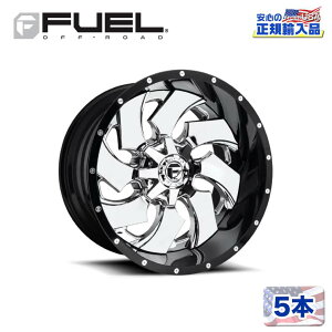 yFUEL OFFROAD (t[GIt[h) K㗝Xz20C`zC[ 5{ZbgD240 CLEAVER 20×10 8H 180 -19 CB124.2CHROME PLATED GLOSS BLACK LIP(N[bL/OXubNbv)ėp/D24020001847