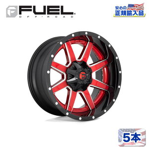 yFUEL OFFROAD (t[GIt[h) K㗝Xz20C`zC[ 5{ZbgD250 MAVERICK 20×10 6H 135/139.7 -19 CB106.1GLOSS RED(OXbh)ėp/D25020009847