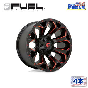 yFUEL OFFROAD (t[GIt[h) K㗝Xz17C`zC[ 4{ZbgD787 ASSAULT 17×9 6H 135/139.7 -12 CB106.1MATTE BLACK RED MILLED(}bgubNbh~h)ėp/D78717909845