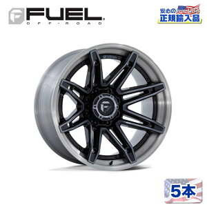 yFUEL OFFROAD (t[GIt[h) K㗝Xz22C`zC[ 5{ZbgFC401 BRAWL 22×10 8H 180 -18 CB124.2GLOSS BLACK BRUSHED DARK TINT(OXubNubVh _[NeBg)ėp/FC401BT22108818N