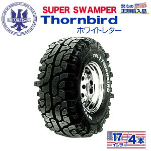 yINTERCO TIRE (C^[R^C) {KA㗝Xz^C4{SUPER SWAMPER (X[p[Xp[) Thornbird (\[o[h)35x12.5/17LT zCg^[ oCAX