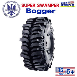 yINTERCO TIRE (C^[R^C) {KA㗝Xz^C5{SUPER SWAMPER (X[p[Xp[) Bogger ({K[)35x16/15LT ubN^[ oCAX