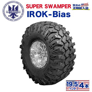 yINTERCO TIRE (C^[R^C) {KA㗝Xz^C4{SUPER SWAMPER (X[p[Xp[) IROK-Bias (ACbN oCAX)36x13.50-19.5 ubN^[ oCAX