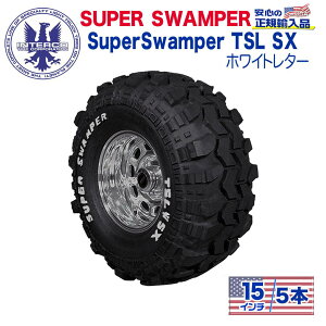 yINTERCO TIRE (C^[R^C) {KA㗝Xz^C5{SUPER SWAMPER (X[p[Xp[) Super Swamper TSL SX (X[p[Xp[ )29x10.5/15LT zCg^[ oCAX