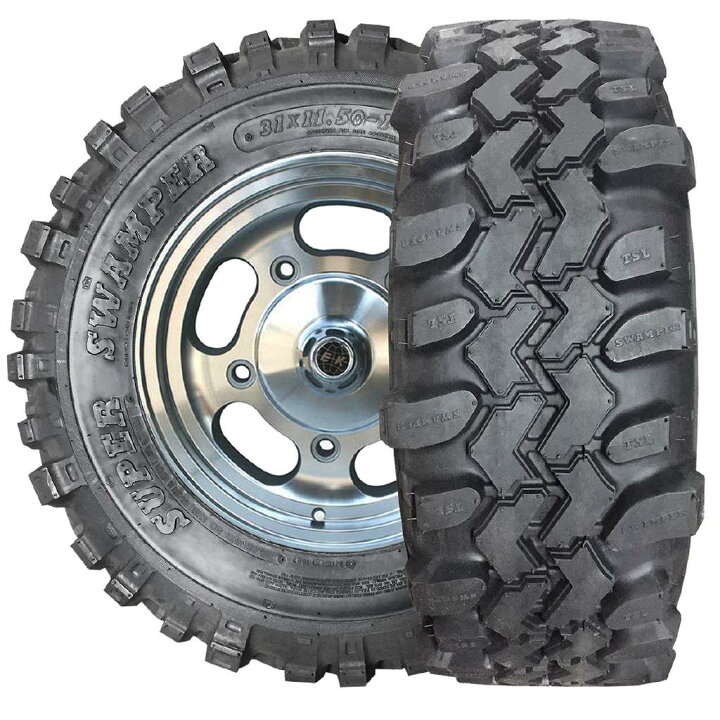 楽天市場】【INTERCO TIRE 正規品】16インチタイヤ 4本Super Swamper 