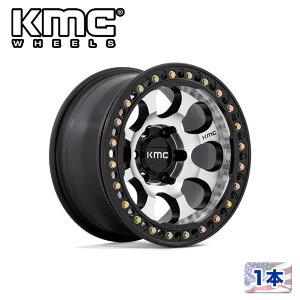 �yKMC�i�P�[�G���V�[�j���{�̔��㗝�X�z17�C���`�A���~�z�C�[�� 1�{�ėp KM237 RIOT BEADLOCK MACHINED FACE SATIN BLACK WINDOWS & RING17×9J 5H 127 -38 CB71.5