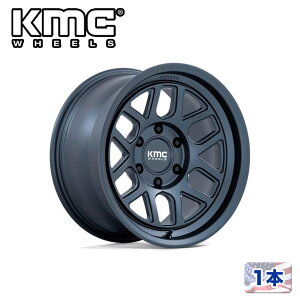 �yKMC ���K�i�z18�C���`�z�C�[�� 1�{KM451 MESA FORGED MONOBLOCK 18×9 8H 170 -12 CB125.1METALLIC BLUE/���^���b�N�u���[�ėp/KM451LX18908712N