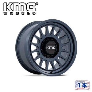 �yKMC ���K�i�z18�C���`�z�C�[�� 1�{KM452 IMPACT FORGED MONOBLOCK 18×9 8H 165.1 +18 CB125.1METALLIC BLUE/���^���b�N�u���[�ėp/KM452LX18908018