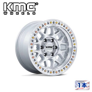 yKMC Kiz17C`zC[ 1{KM549 GRS 17×8.5 6H 139.7 ±0 CB106.1GLOSS SILVER W/ MACHINED FACEėp/KM54978568400