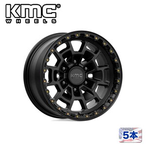 �yKMC�i�P�[�G���V�[�j���{�̔��㗝�X�z17�C���`�A���~�z�C�[�� 5�{�ėp KM718 SUMMIT SATIN BLACK17×8.5J 6H 135 ±0 CB87.1