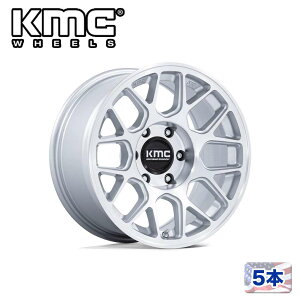 yKMC Kiz17C`zC[ 5{KM730 HATCHET 17×8.5 6H 139.7 -10 CB106.1GLOSS SILVER W/ MACHINED FACEėp/KM730SD17856810N