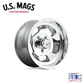 【US MAGS 正規品】15インチアルミホイール 1本U101 INDY 15×9J 5H 139.7 -12 CB108SUZUKI JIMNY ジムニー JB23/64