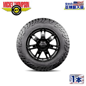 【MICKEY THOMPSON (ミッキートンプソン) 日本正規輸入総代理店】BAJA BOSS A/T 17インチタイヤ 1本37X12.50R17LTブラックレター ラジアル AT汎用