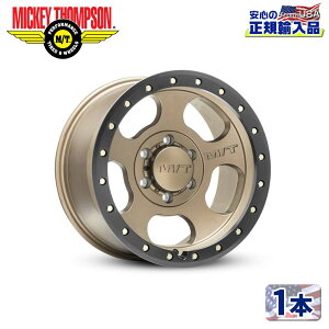 �yMICKEY THOMPSON ���K�i�z18�C���`�A���~�z�C�[�� 1�{MT Canyon Pro Satin Bronze �T�e���u�����Y18×9 8H165.1 ±0 CB125.2 �ėp