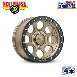 �yMICKEY THOMPSON ���K�i�z17�C���`�A���~�z�C�[�� 4�{�Z�b�gMT Classic Pro Satin Bronze �T�e���u�����Y17×9 6H139.7 ±0 CB108.1 �ėp