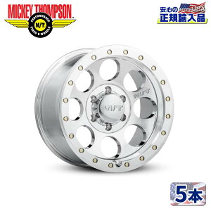 �yMICKEY THOMPSON ���K�i�z17�C���`�A���~�z�C�[�� 5�{�Z�b�gMT Classic Pro Polished �|���b�V��17×9 8H170 ±0 CB125.2 �ėp
