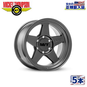 yMICKEY THOMPSON Kiz17C`A~zC[ 5{ZbgMT Open5 Satin Black TeubN17×9 6H120 -5 CB67.01 ėp