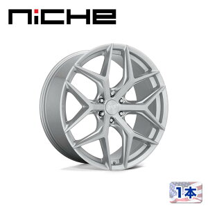 【NICHE(ニッチェ)日本総代理店】24インチアルミホイール 1本汎用 M233 VICE SUV グロスシルバーブラッシュ24×10J 6H 135 +30 CB87.1