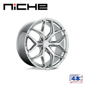 【NICHE(ニッチェ)日本総代理店】24インチアルミホイール 4本汎用 M234 VICE SUV クロームプレイティド24×10J 6H 139.7 +30 CB106.1