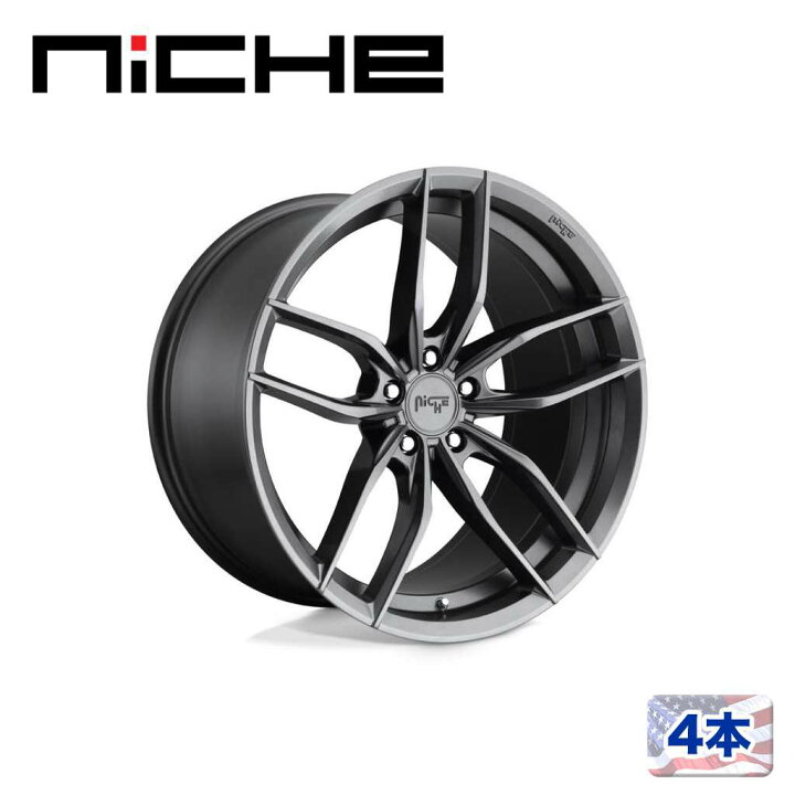 楽天市場】【NICHE（ニッチェ）日本総代理店】22インチアルミホイール 