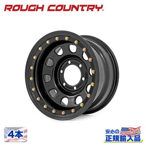 yROUGH COUNTRY Kiz16C`X`[zC[ 4{ Steel Simulated Bead Lock16×8J 6H 139.7 -12 CB107.9ubN ėp