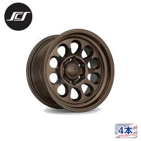【SCS(ステルスカスタムシリーズ)正規品】17インチアルミホイール 4本セットBLAZE10 17×9 6H139.7 -38グロスダークブロンズ 汎用