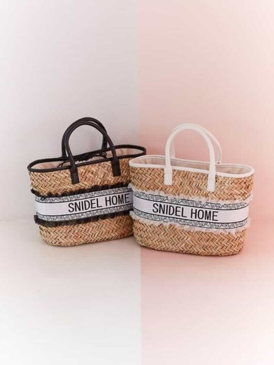 楽天市場】【SALE／30%OFF】ロゴテープかごバッグ SNIDEL HOME  