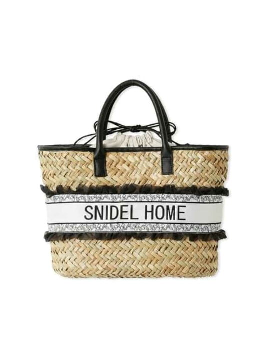 楽天市場】【SALE／30%OFF】ロゴテープかごバッグ SNIDEL HOME  