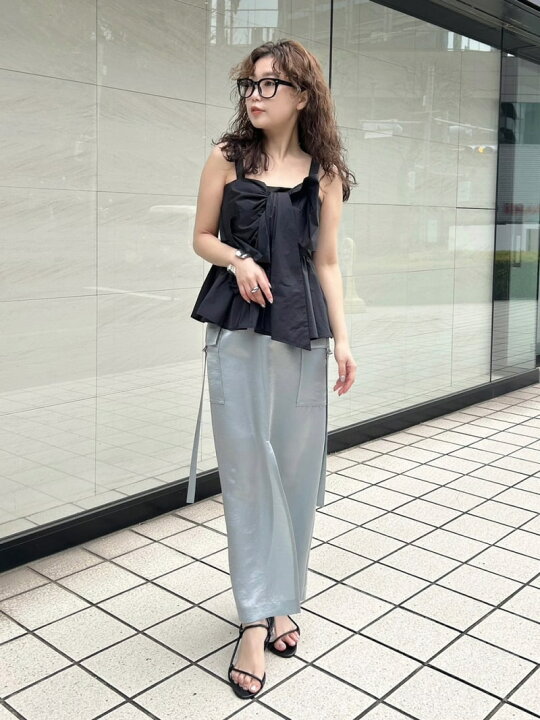 楽天市場】【SALE／40%OFF】サテンカーゴストレートスカート FRAY I.D 