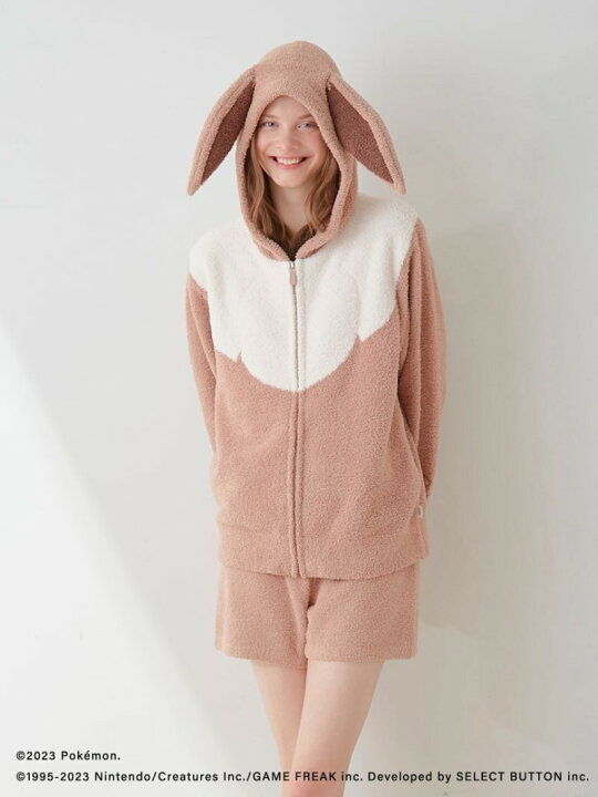 楽天市場】【ポケモンスリープ】ベビモコ イーブイ パーカ&ショート  