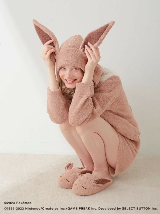 楽天市場】【ポケモンスリープ】ベビモコ イーブイ パーカ&ショート  