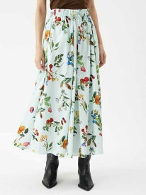 【SALE／50%OFF】ボタニカルウエストゴムギャザーマキシスカート Mila Owen ミラオーウェン スカート ロング・マキシスカート【RBA_E】【送料無料】[Rakuten Fashion]