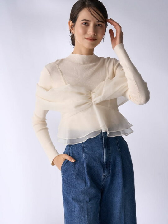 楽天市場】【SALE／30%OFF】リボンモチーフセットプルオーバー CELFORD 