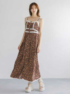 �ySALE�^50%OFF�z�L���~�\�[���K�E�������s�[�X SNIDEL �X�i�C�f�� �����s�[�X�E�h���X �����s�[�X �z���C�g�yRBA_E�z�y���������z[Rakuten Fashion]