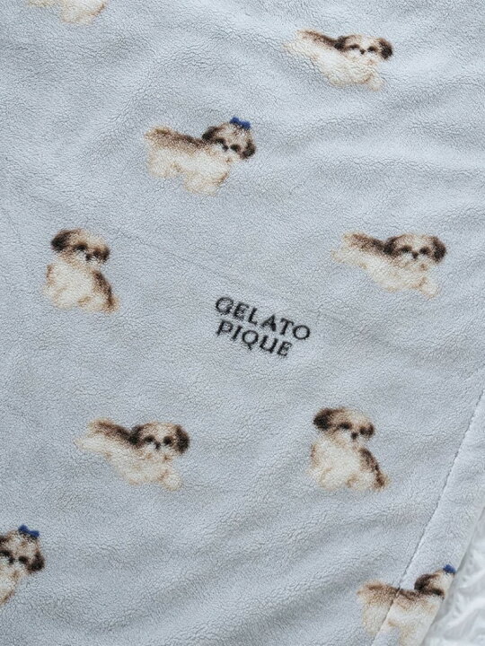 楽天市場】【SALE／30%OFF】【Sleep】シーズー柄 プリント毛布 gelato 