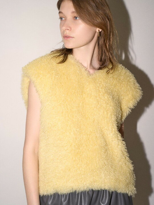 楽天市場】シャギーベスト MIESROHE ミースロエ トップス ベスト・ジレ  