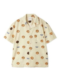 【SALE／30%OFF】【UNISEX】 【接触冷感】HIGH CALORIE柄シャツ gelato pique ジェラートピケ トップス カットソー・Tシャツ ネイビー【RBA_E】【送料無料】[Rakuten Fashion]