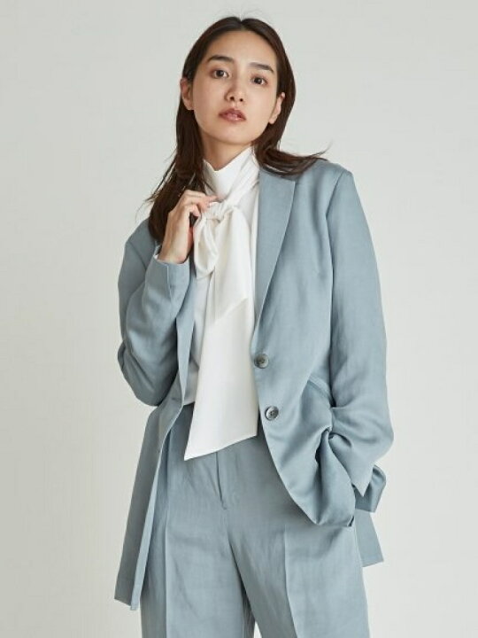 楽天市場】【SALE／40%OFF】リネンサテンジャケット FRAY I.D フレイ  