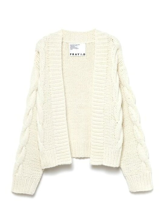 楽天市場】【SALE／40%OFF】ケーブルハンドニットカーディガン FRAY  