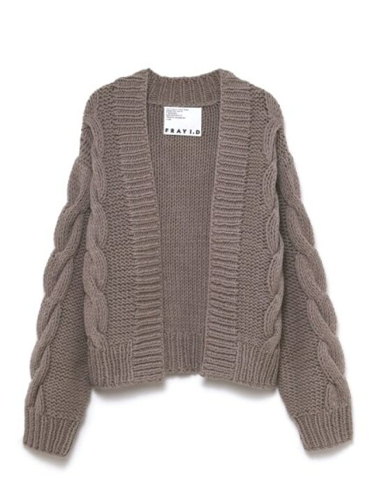 楽天市場】【SALE／40%OFF】ケーブルハンドニットカーディガン FRAY  