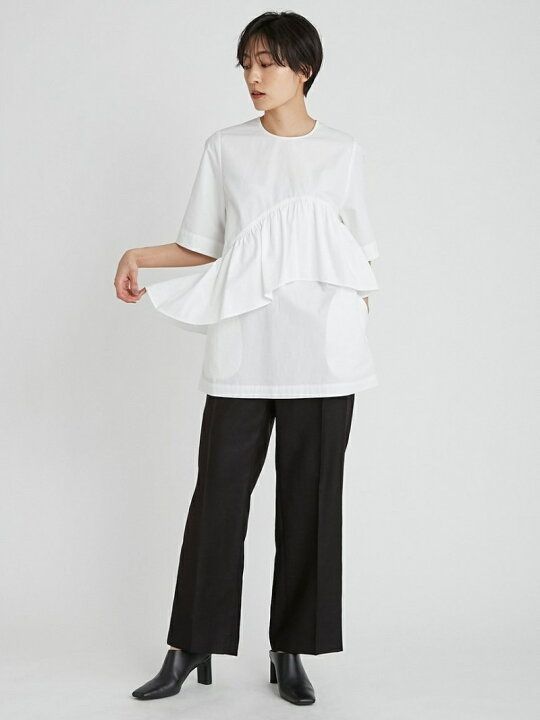 楽天市場】【SALE／50%OFF】アシンメトリーラッフルトップス styling 
