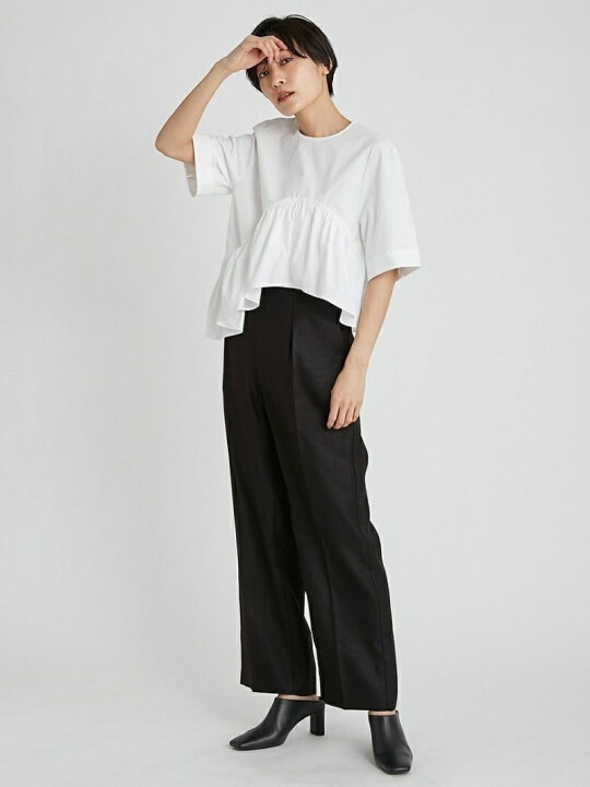 楽天市場】【SALE／50%OFF】アシンメトリーラッフルトップス styling 