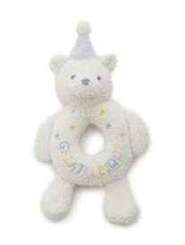 【BABY】エアリーモコアニバーサリーベアラトル gelato pique ジェラートピケ マタニティウェア・ベビー用品 その他のベビーグッズ ピンク ホワイト[Rakuten Fashion]