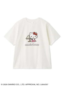 ドットアートプリントTシャツ sanrio house サンリオ ハウス トップス カットソー・Tシャツ【送料無料】[Rakuten Fashion]