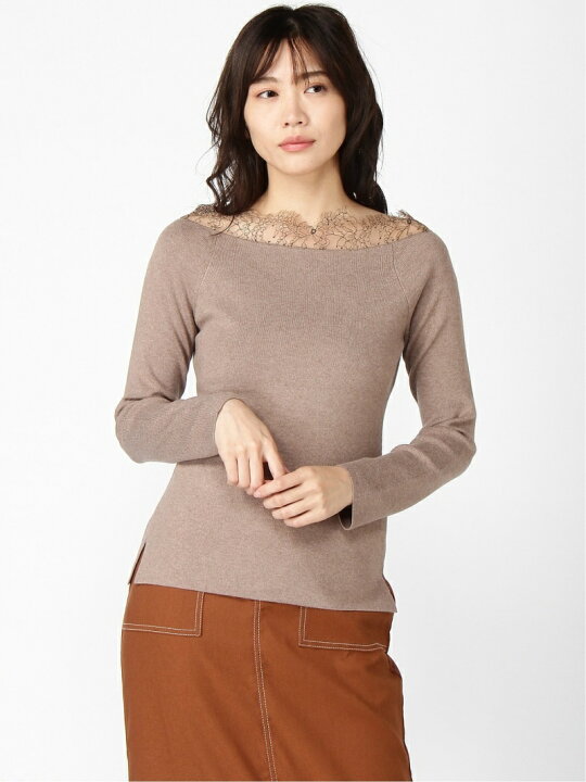 楽天市場】【SALE／40%OFF】レースニットプルオーバー CELFORD セル  