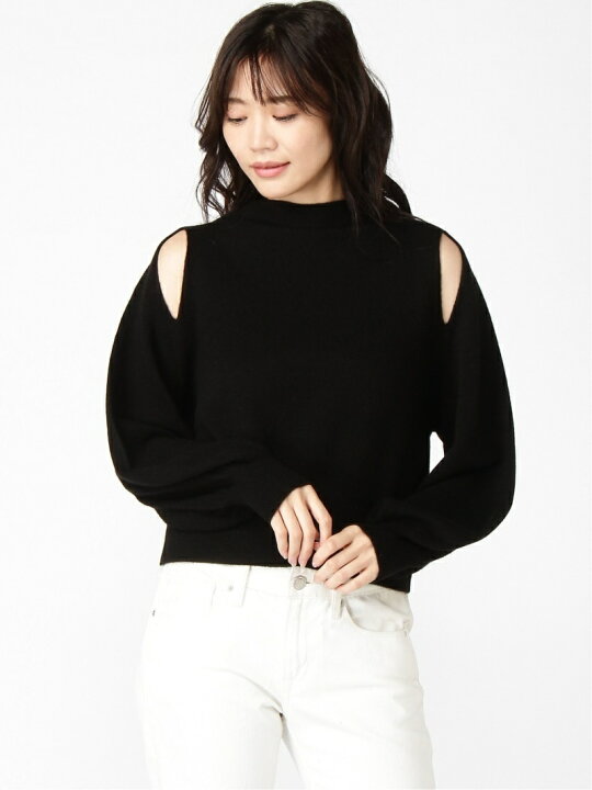 楽天市場】【SALE／40%OFF】カシミヤ100%スリットニットプルオーバー 