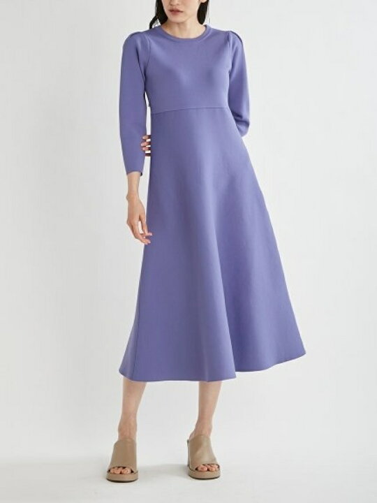 中古 Mila タックスリーブナローフレアワンピース 半袖ワンピース Owen