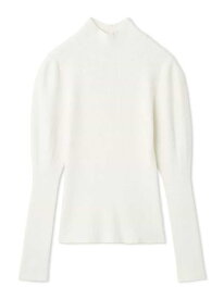 ハイネックリブプルオーバー SNIDEL スナイデル トップス ニット ピンク イエロー ホワイト ブラック【送料無料】[Rakuten Fashion]