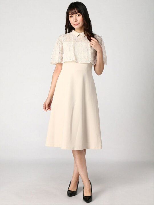 楽天市場】【SALE／45%OFF】レースコンビケープワンピース CELFORD  